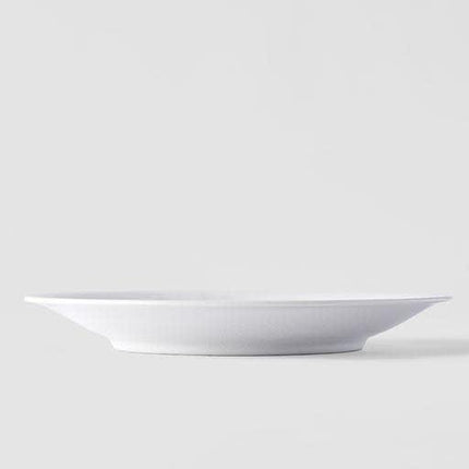 Side Plate 21cm Parchment White Glaze.