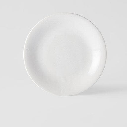Side Plate 21cm Parchment White Glaze.