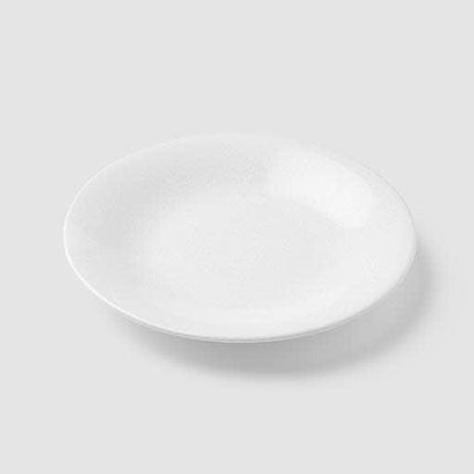 Tapas Plate 17cm Parchment White Glaze.