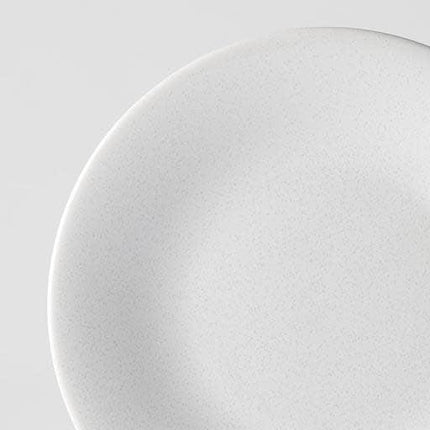 Tapas Plate 17cm Parchment White Glaze.