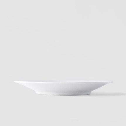 Tapas Plate 17cm Parchment White Glaze.