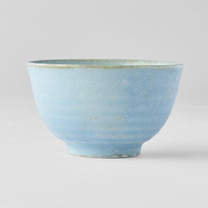 Tea Cup 8cm 120ml Soda Blue Glaze.