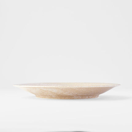 Side Plate 21cm White Fade Glaze.