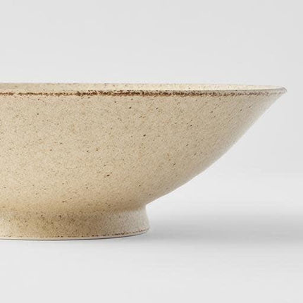 Ramen Bowl 25cm Sand Fade Glaze.