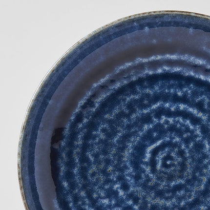 Dinner Plate 25cm Midnight Blue Glaze.