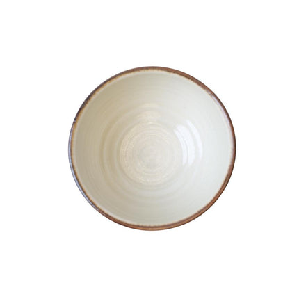 Udon Bowl 16cm Cream Bisque Glaze.