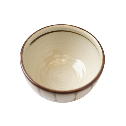 Udon Bowl 16cm Cream Bisque Glaze.