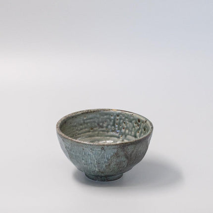 Udon Bowl 17cm Craft Green Glaze.