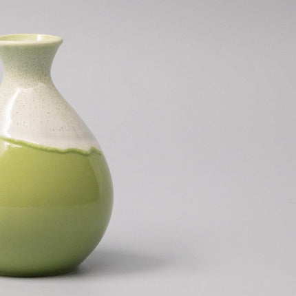 Sake Jug 300ml Pistachio White Drip.