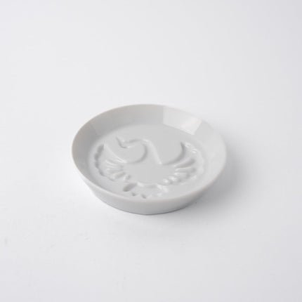 Sauce Dish Silhouette Crane.