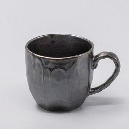 Mug in a Gift Box 260ml Black Drip Glaze.