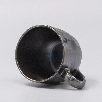 Mug in a Gift Box 260ml Black Drip Glaze.