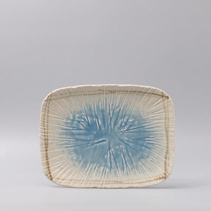 Sushi Platter 25.8x19.8cm Okinawa Glaze.