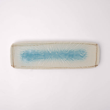Sashimi Platter 35.2cm Okinawa Glaze.