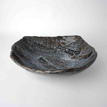 Platter 26.5cm Shiranami Glaze.