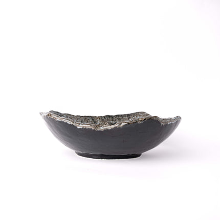 Platter 26.5cm Shiranami Glaze.