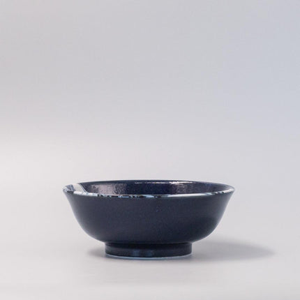 Udon Bowl 19.5cm Hokusai Great Wave Design.