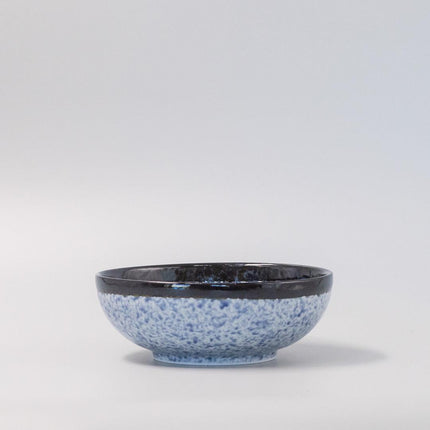 Bowl 17cm Blue Wave Design.