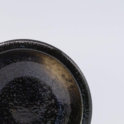 Bowl 12cm Gold Brush Glaze.