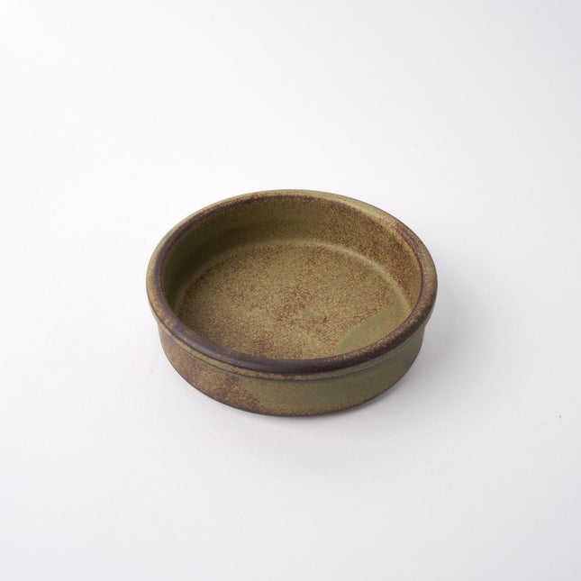 Oven Dish 13cm High Sided Green Donabe.