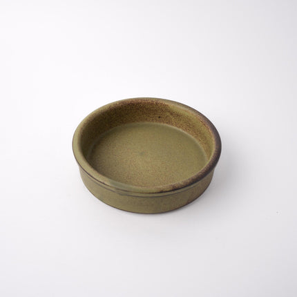 Oven Dish 14cm High Sided Large Green Donabe.