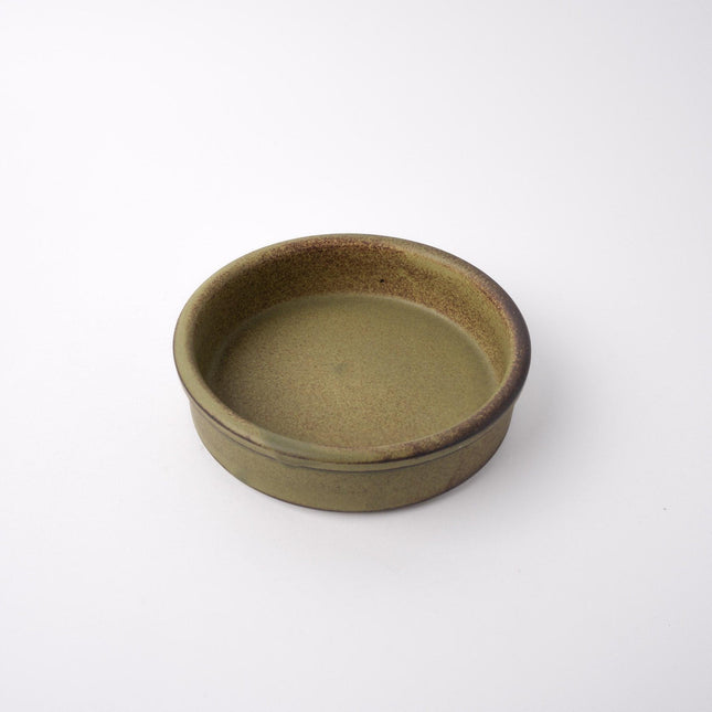 Oven Dish 14cm High Sided Large Green Donabe.