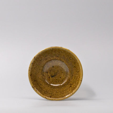 Bowl 12.6cm Shinogi Caramel Glaze.