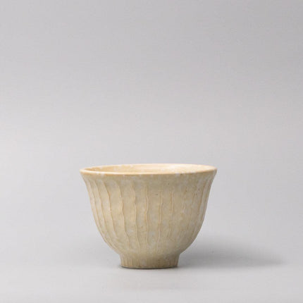 Bowl 12cm Shinogi Oatmeal Glaze.