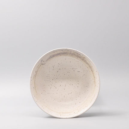 Ramen Bowl 18.5cm Speckled White Zen Glaze.