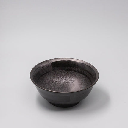 Ramen Bowl 18.5cm Black Zen Design.