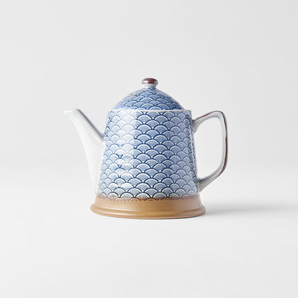 Teapot 400ml Wave Design.