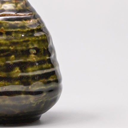 Sake Jug 350ml Sage Brown Glaze.