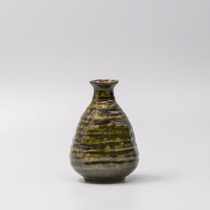Sake Jug 350ml Sage Brown Glaze.