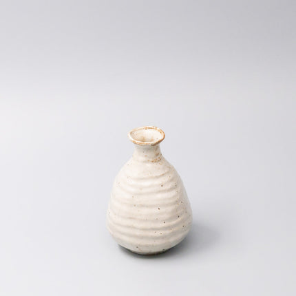 Sake Jug 350ml White Sand Glaze.
