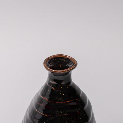 Sake Jug 350ml Tenmokku Glaze.
