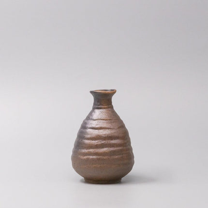 Sake Jug 350ml Ochre Glaze.