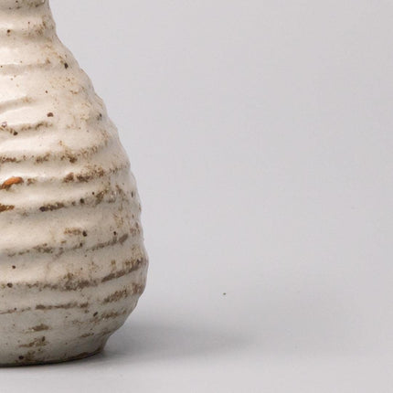 Sake Jug 180ml White Sand Glaze.