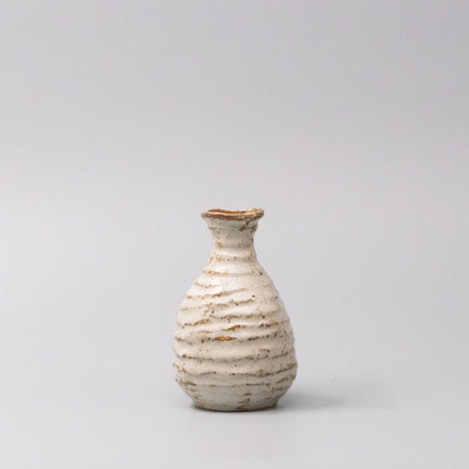 Sake Jug 180ml White Sand Glaze.