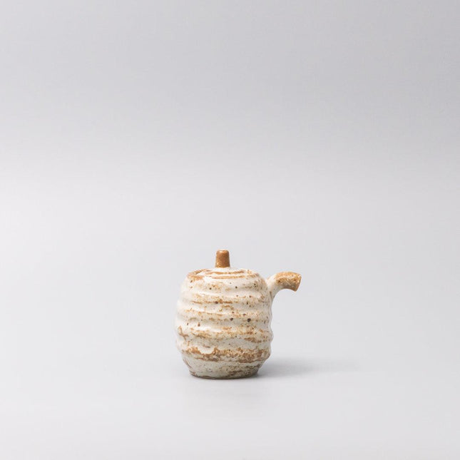 Soy Pot Rustic White Sand.