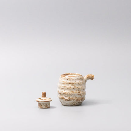 Soy Pot Rustic White Sand.
