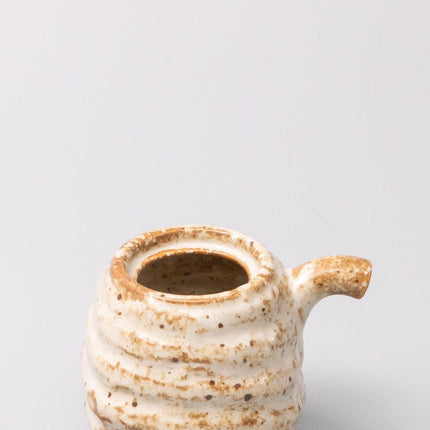 Soy Pot Rustic White Sand.