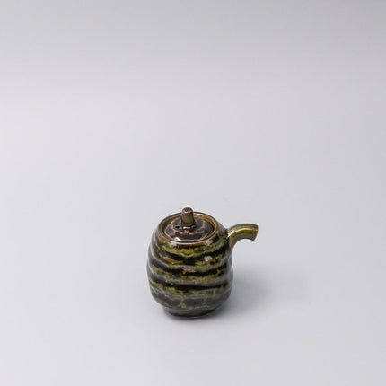 Soy Pot Rustic Sage Brown.