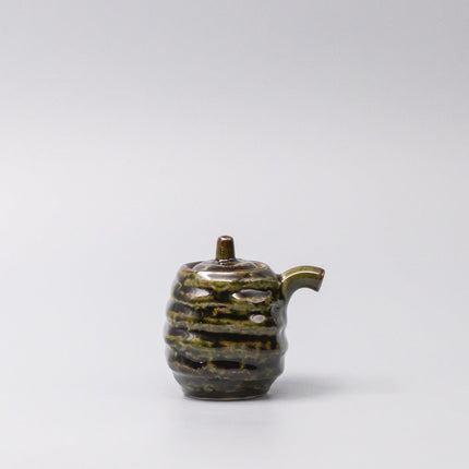 Soy Pot Rustic Sage Brown.