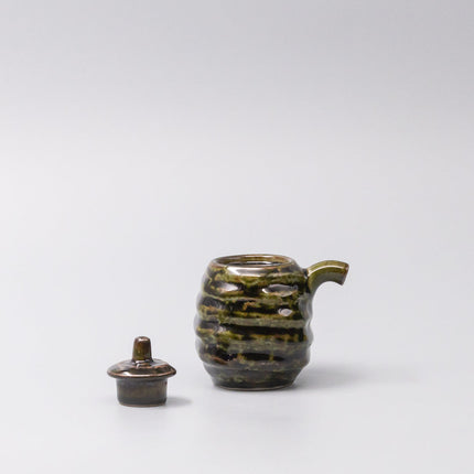 Soy Pot Rustic Sage Brown.