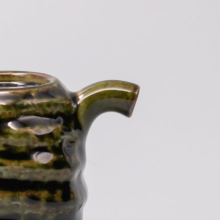 Soy Pot Rustic Sage Brown.