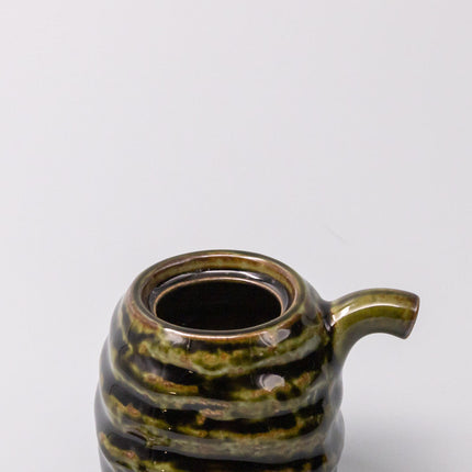 Soy Pot Rustic Sage Brown.