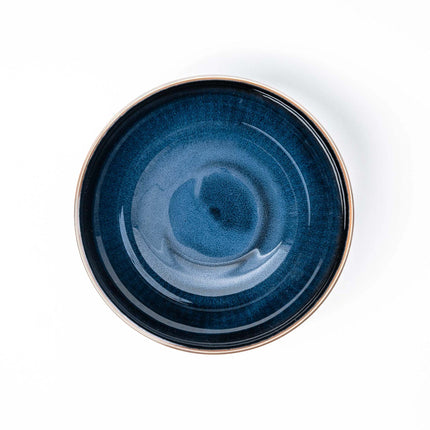 Bowl 21cm Navy Sendan Glaze.