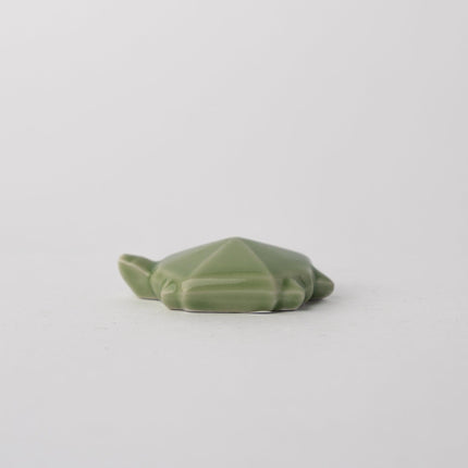 Chopstick Rest Tortoise Green.