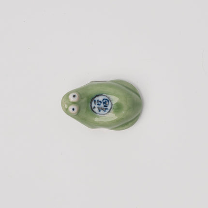 Chopstick Rest Frog Green.