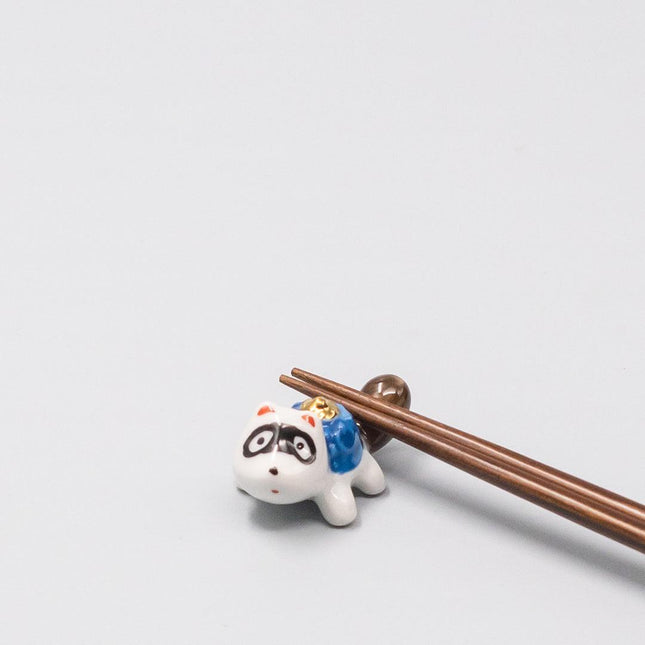 Chopstick Rest Racoon.